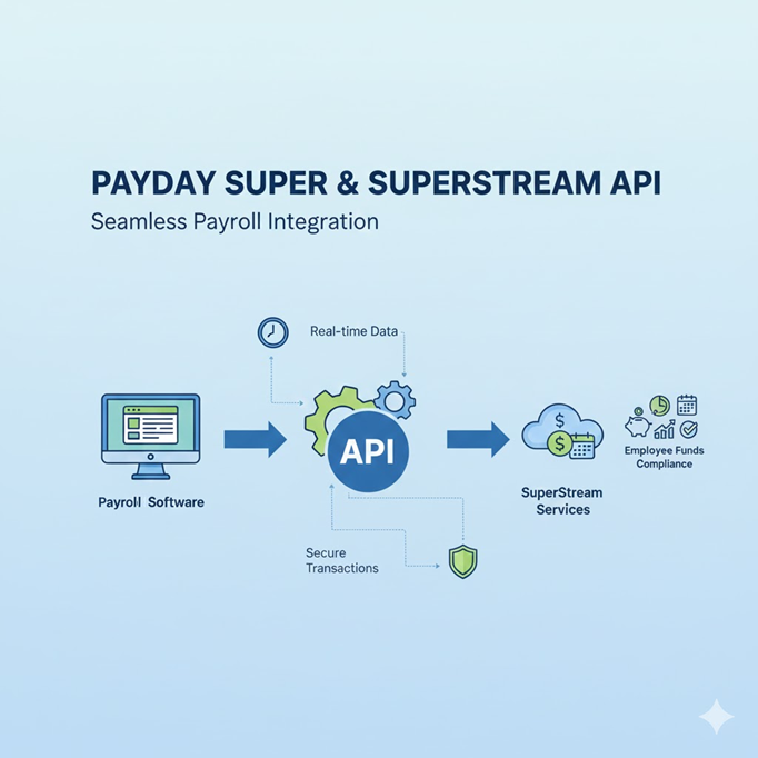 Pauday Super integrate directly via API or file upload. No need to change your core systems